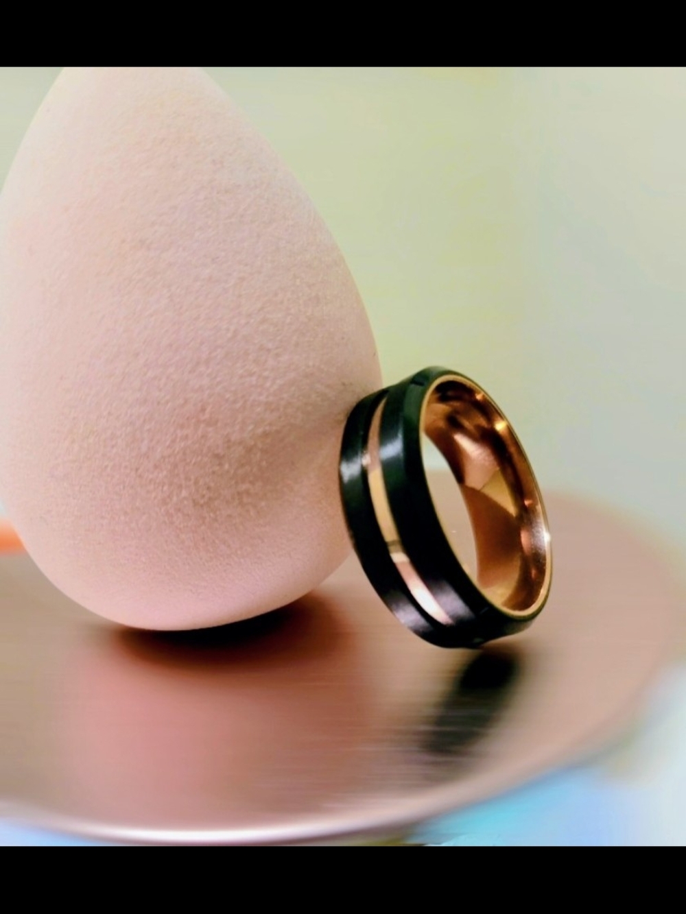 Men's Engagement/Wedding/Promise Rings Stainless Steel/Titanium Material Size 10